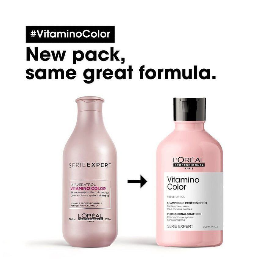 HairMNL L'Oréal Serie Expert Vitamino Color Resveratrol Shampoo 300ml