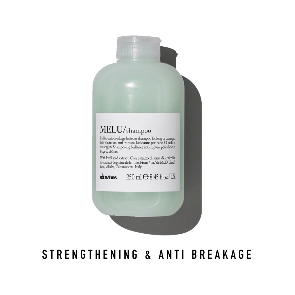 Davines MELU Shampoo: Mellow Anti-Breakage Lustrous Shampoo for Long or Damaged Hair: Strengthening & Anti Breakage