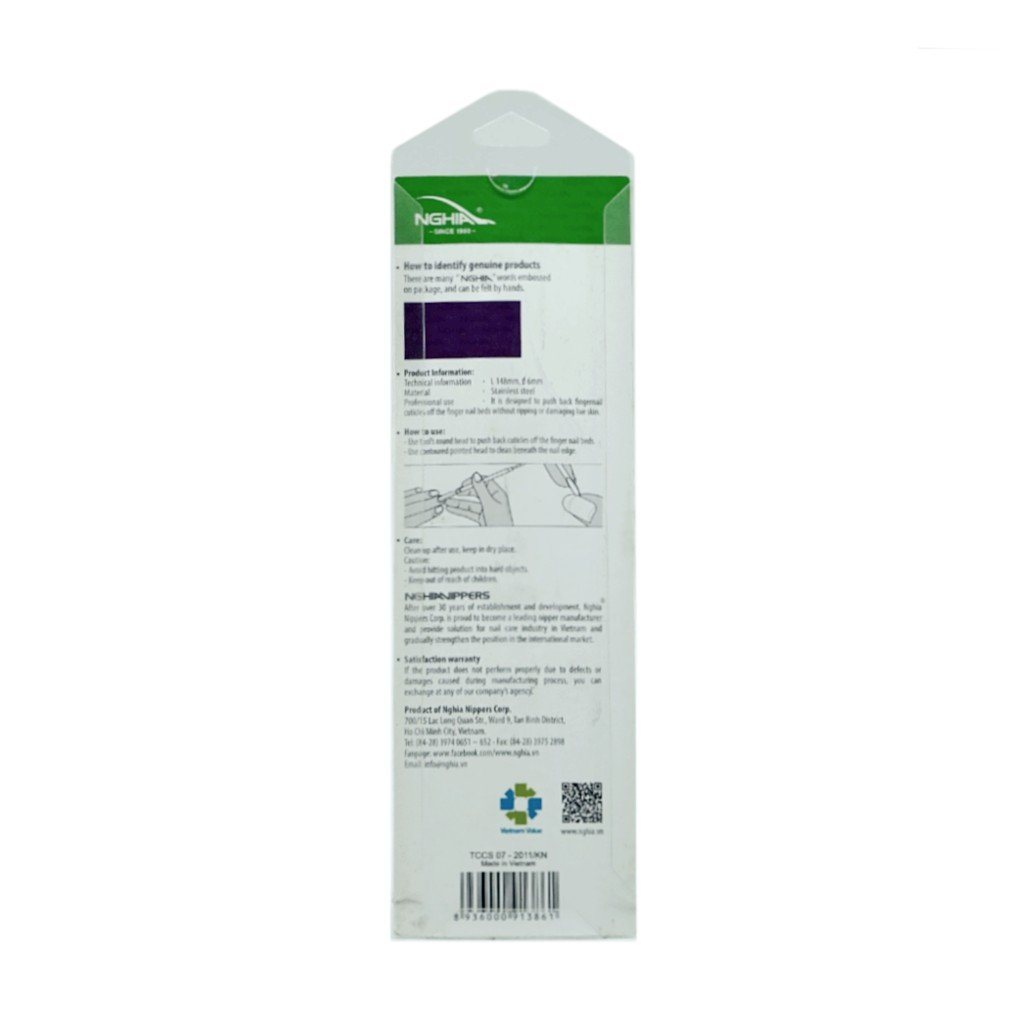 HairMNL Nghia Cuticle Pusher P-03