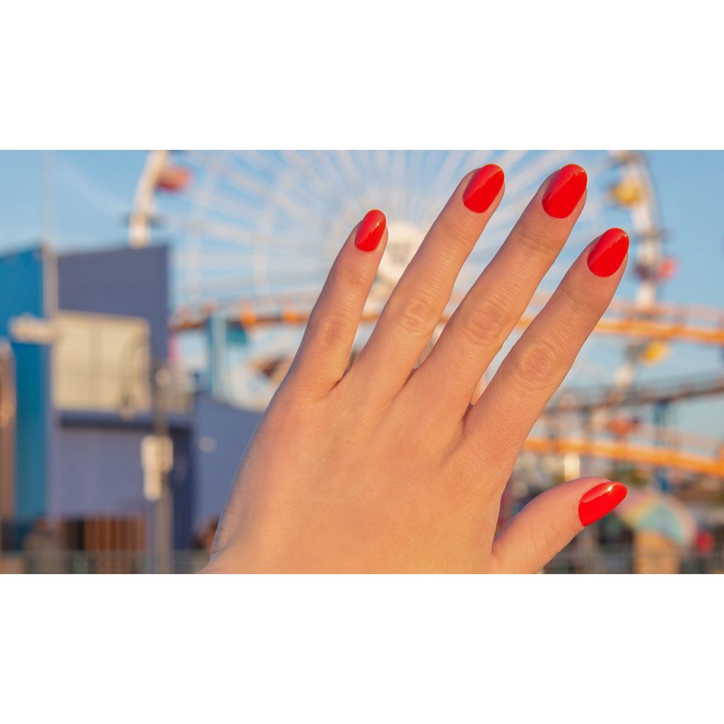 OPI Infinite Shine in Big Apple Red ISLN25