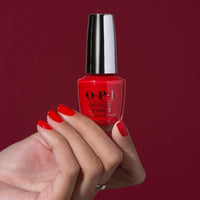 OPI Infinite Shine in Coca Cola Red ISLC13