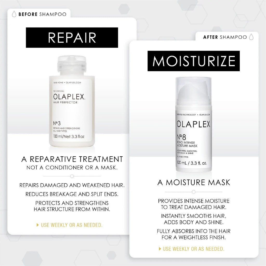 Olaplex No.3 vs Olaplex No.8