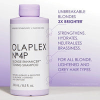 Olaplex No.4P: Blonde Enhancer Toning Shampoo Benefits