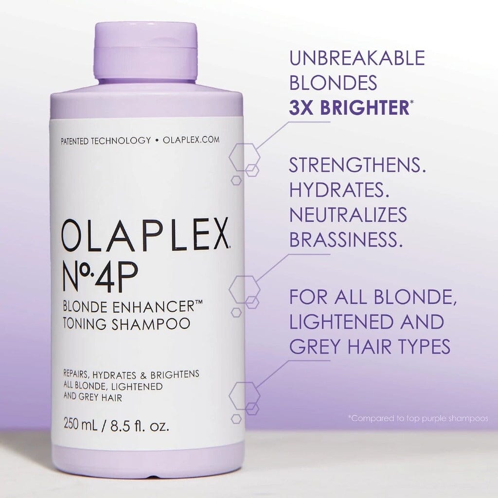 Olaplex No.4P: Blonde Enhancer Toning Shampoo Benefits