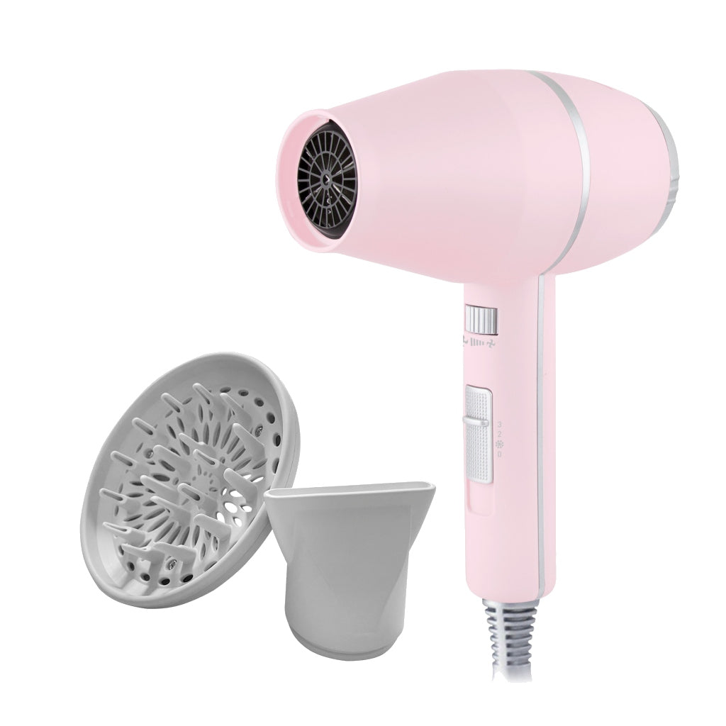 PLAY by TUFT Misty Rose Compact Hair Dryer