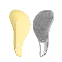 PLAY by TUFT Teezy Ezy Treatment Detangle Brush Foamy Yellow