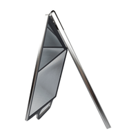 Tools and Accessories Double Mirror in Matte Silver