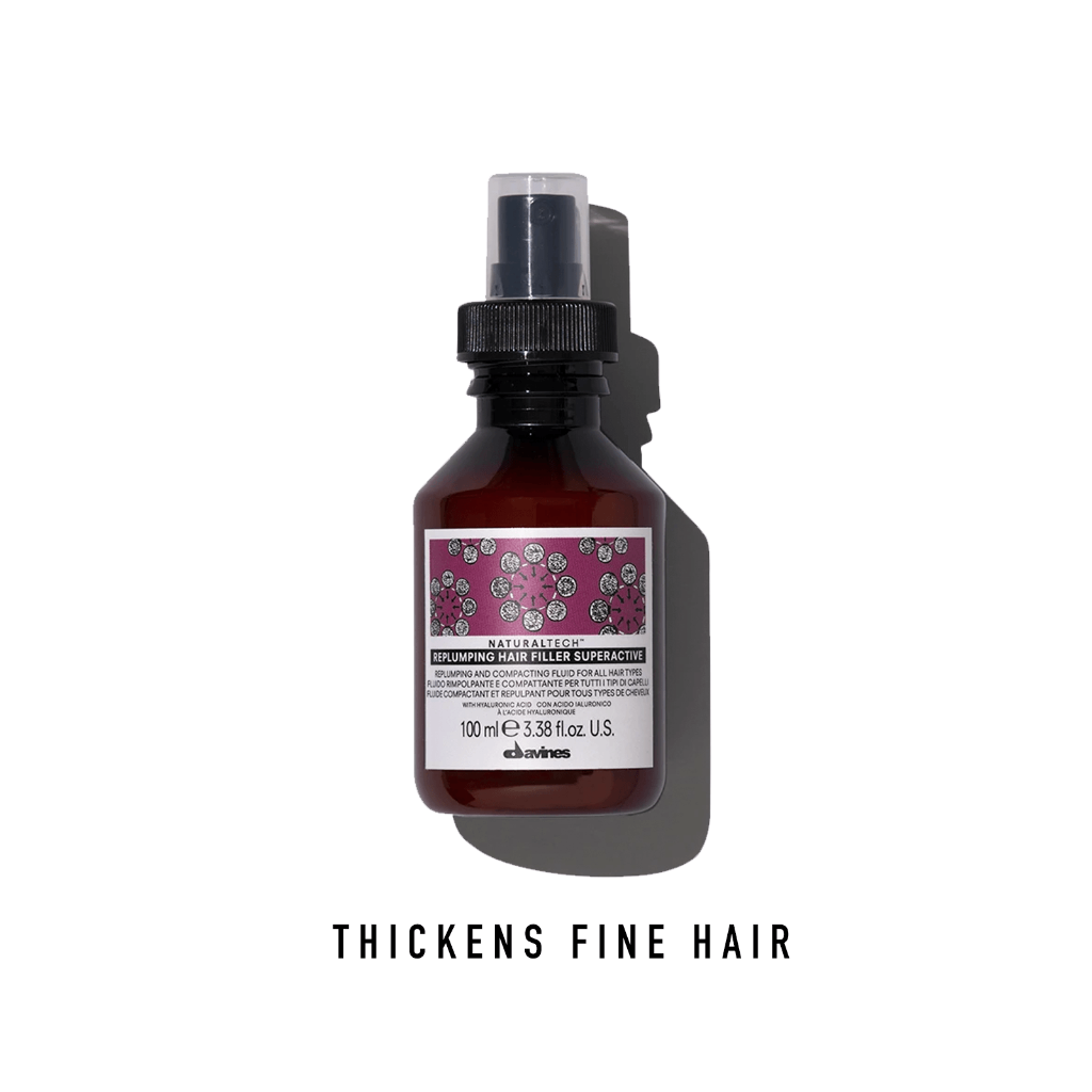 Davines Replumping Hair Filler Superactive: Replumping and Compacting Fluid for All Hair Types