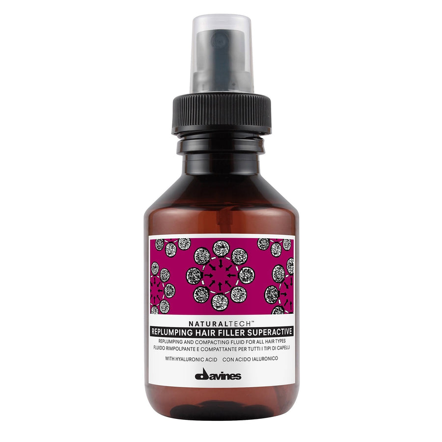 Davines Replumping Hair Filler Superactive: Replumping and Compacting Fluid for All Hair Types