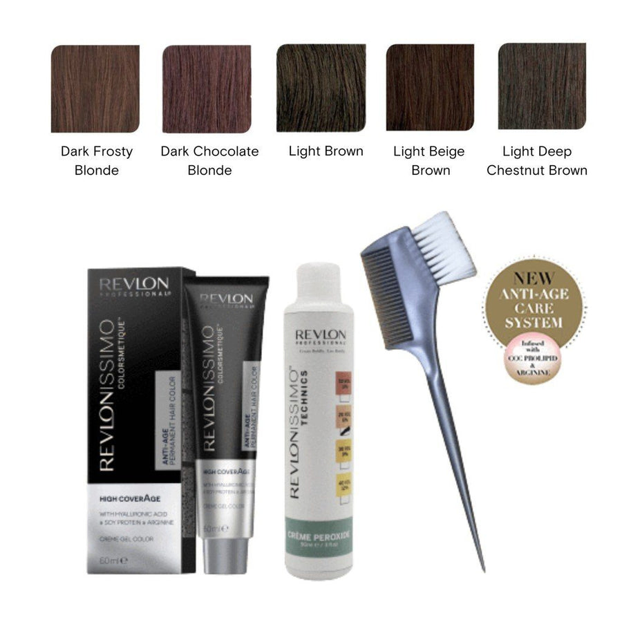 HairMNL Revlon Pro Colorsmetique High Coverage Permanent Hair Color Set
