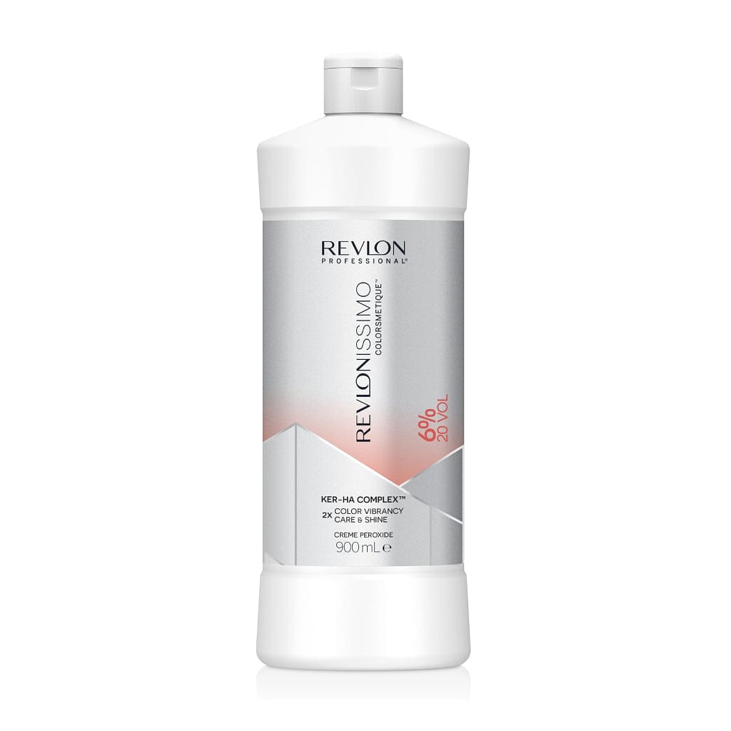 Revlon Professional Creme Peroxide Developer - For Satinescent/Colorsmetique Professional Hair Color Revlon Professional 20 Volume 6% Developer 900ml 