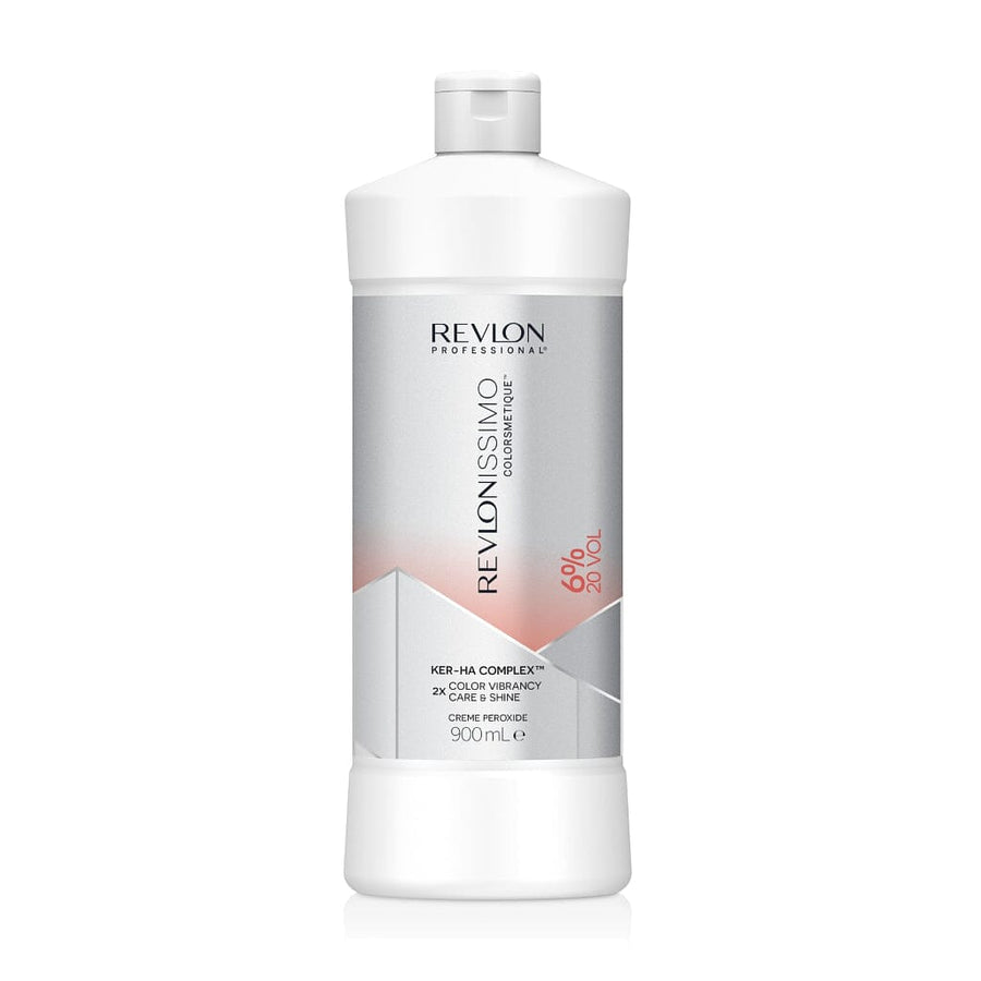 Revlon Professional Creme Peroxide Developer - For Satinescent/Colorsmetique Professional Hair Color Revlon Professional 20 Volume 6% Developer 900ml 