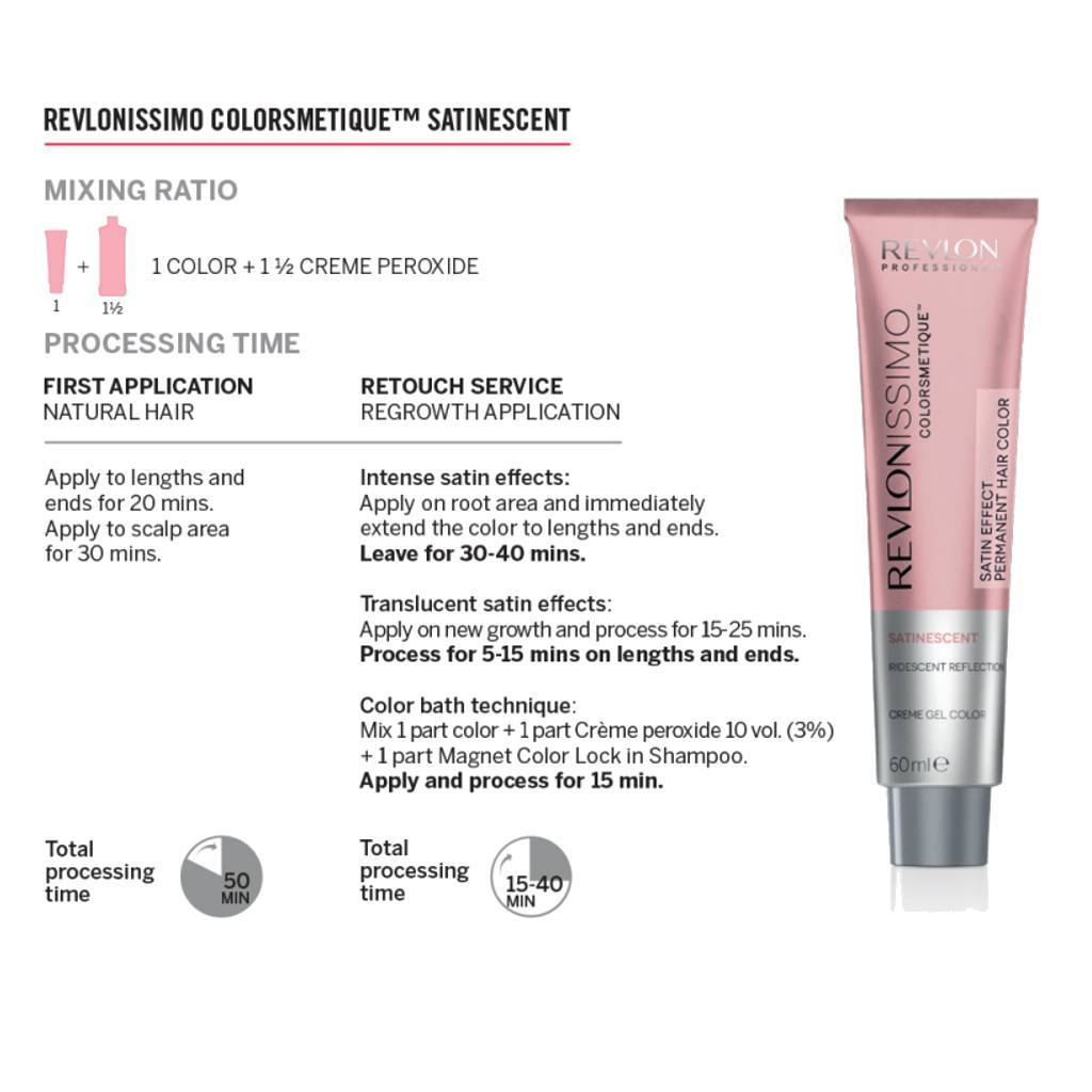 Backbar - Revlon Pro Revlon Pro Satinescent Permanent Hair Color - Backbar