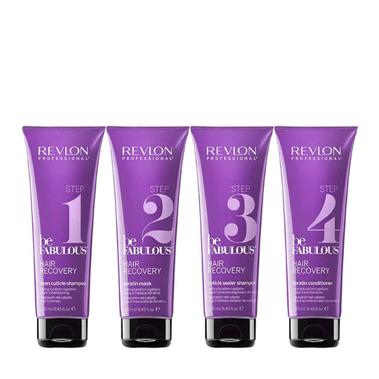 Revlon Professional Be Fabulous Hair Recovery 4-Step Keratin Treatment