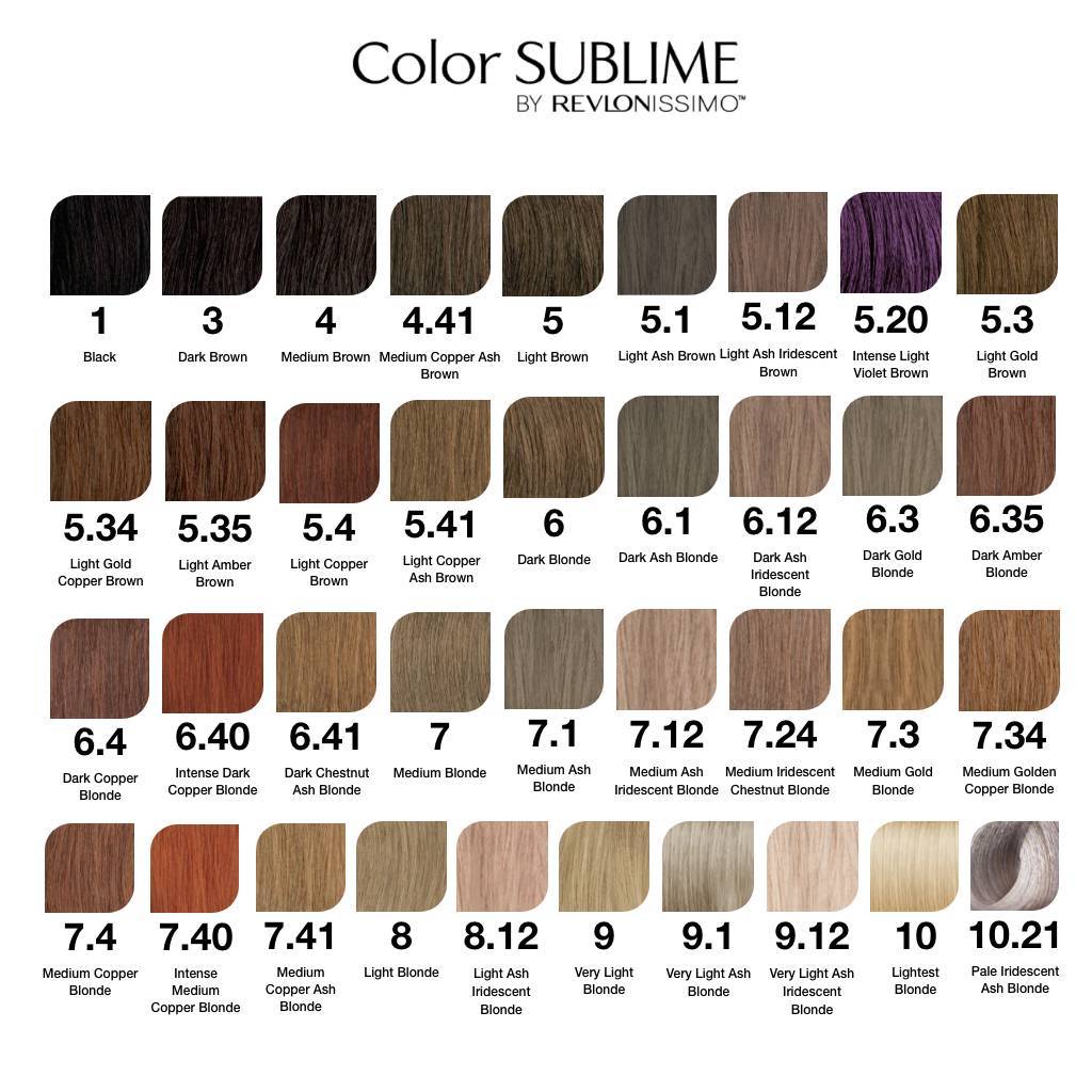 HairMNL Revlon Professional Color Sublime Ammonia Free Hair Color