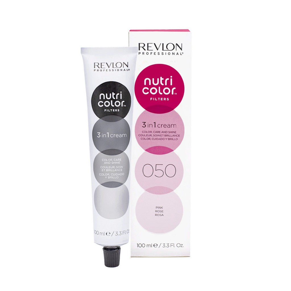HairMNL Revlon Professional Semi Permanent Nutri Color Filters 3-in-1 Cream 100ml 050 Pink