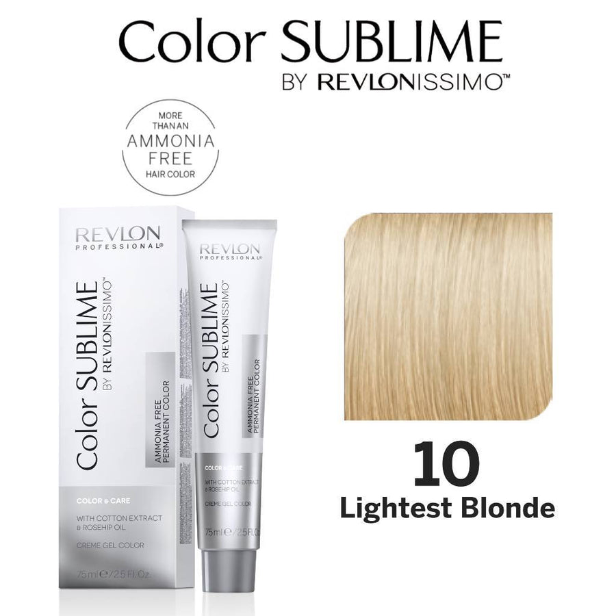 HairMNL Revlon Professional Color Sublime Ammonia Free Hair Color Tube 10 Lightest Blonde