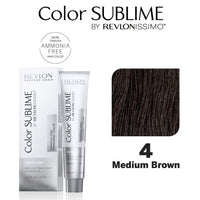 HairMNL Revlon Professional Color Sublime Ammonia Free Hair Color Tube 4 Medium Brown