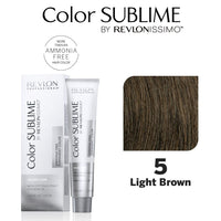 Revlon Professional Color Sublime Ammonia Free Hair Color Tube 5 Light Brown