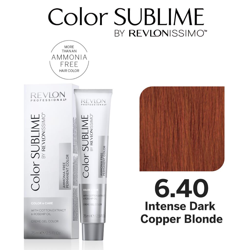 Revlon Professional Color Sublime Ammonia Free Hair Color Tube 6.40 Intense Dark Copper Blonde HairMNL