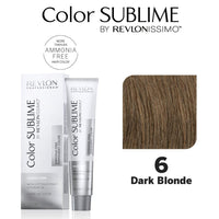 Revlon Professional Color Sublime Ammonia Free Hair Color Tube 6 Dark Blonde