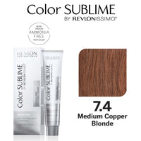 HairMNL Revlon Professional Color Sublime Ammonia Free Hair Color Tube 7.4 Medium Copper Blonde