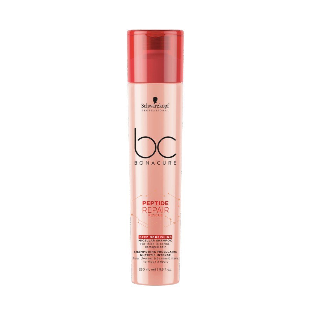 HairMNL Schwarzkopf BC Bonacure Peptide Repair Rescue Deep Nourishing Micellar Shampoo 250ml