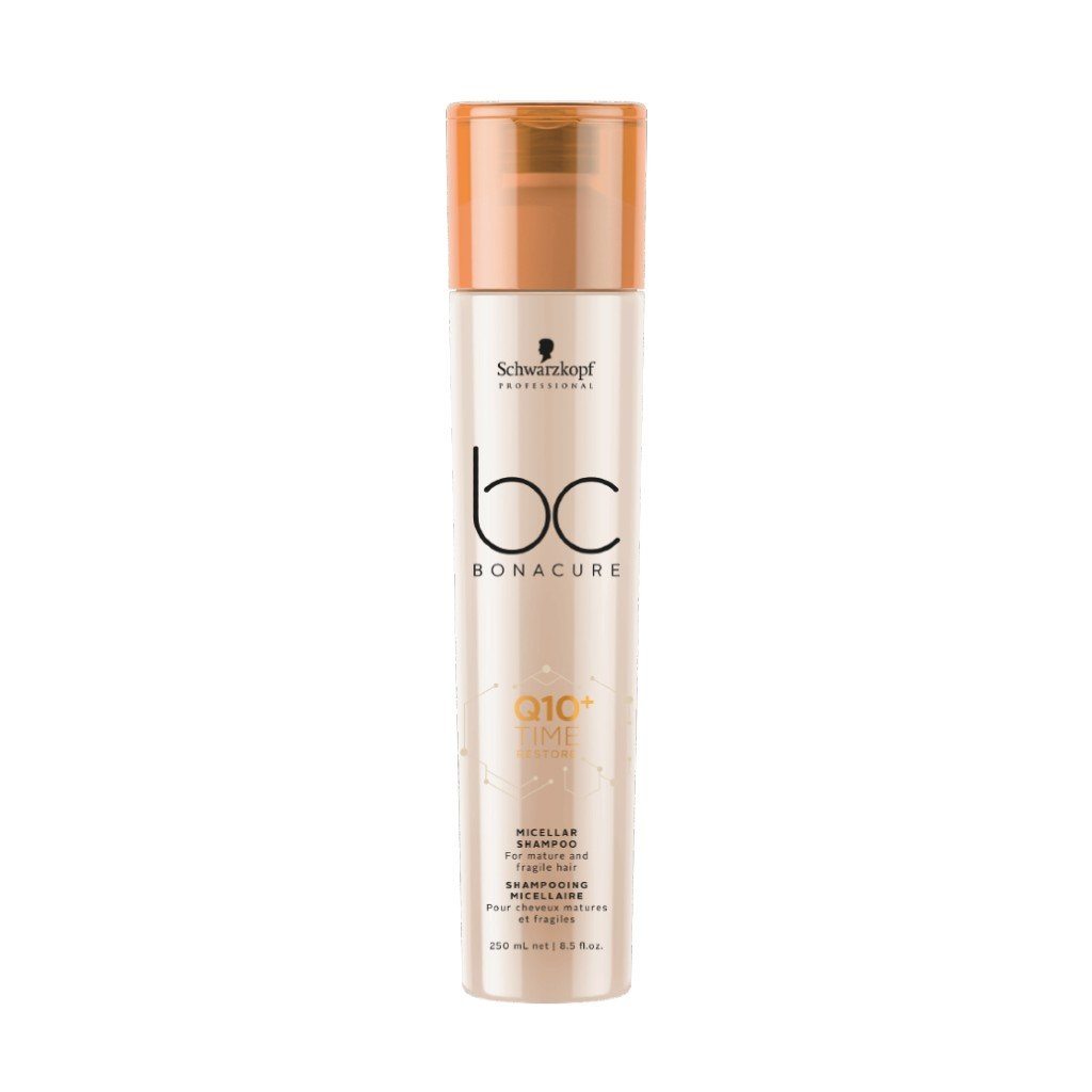 HairMNL Schwarzkopf BC Bonacure Q10+ Time Restore Micellar Shampoo 250ml