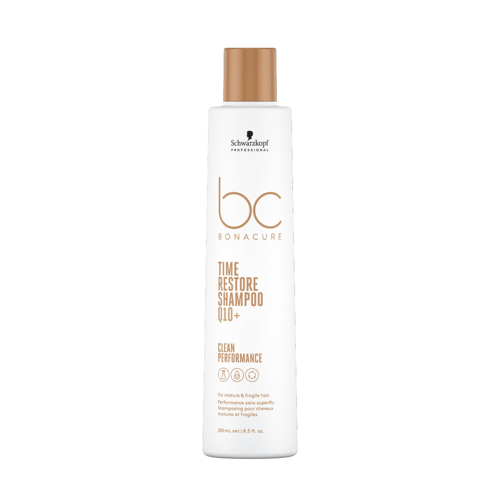 HairMNL Schwarzkopf BC Bonacure Time Restore Q10+ Shampoo 250ml