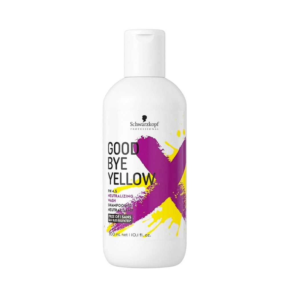 Schwarzkopf Goodbye Yellow Neutralizing Bonding Wash 300ml - HairMNL