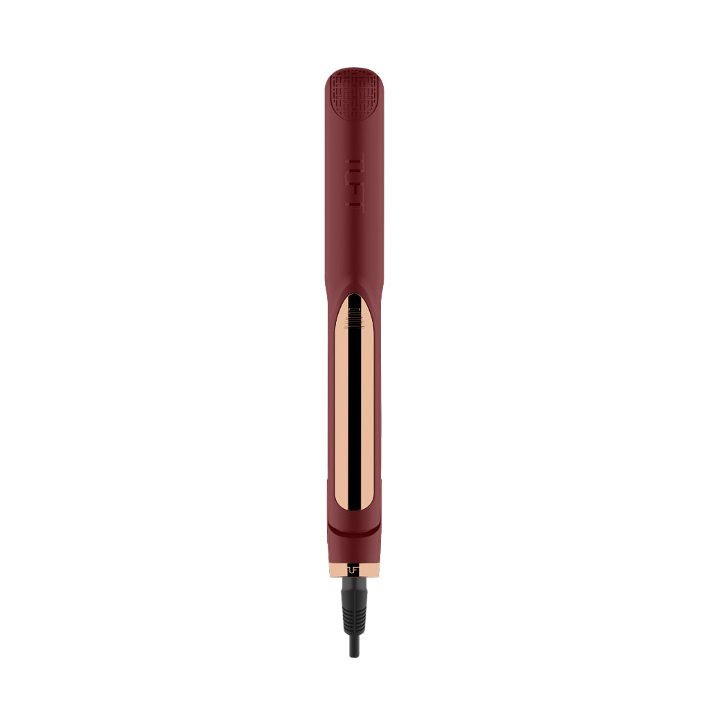 TUFT 6608 Diamond Plus 1-Inch Hair Iron Maroon Front