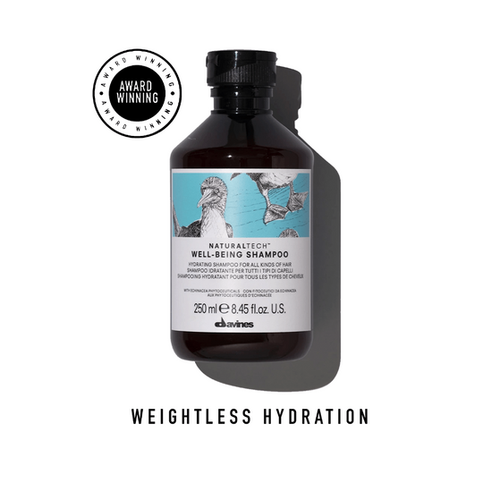 Naturaltech Davines Well-Being Shampoo: Hydrating Shampoo For All Kinds of Hair 250ml