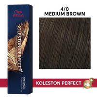HairMNL Wella Professionals Koleston Perfect Permanent Hair Color Pure Naturals 4/0 Medium Brown