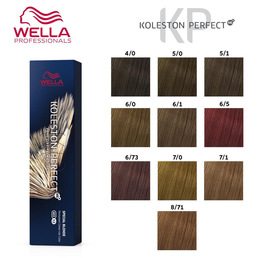 Wella Professionals Koleston Perfect PPD-Free Permanent Hair Color Set (20-Vol Developer 1L) - All Shades - HairMNL