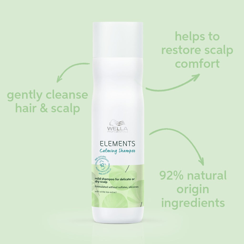 HairMNL Wella Professionals Elements Calming Shampoo 250ml Benefits