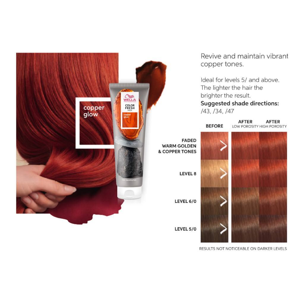 Wella Professionals Color Fresh Mask - Natural Copper Glow