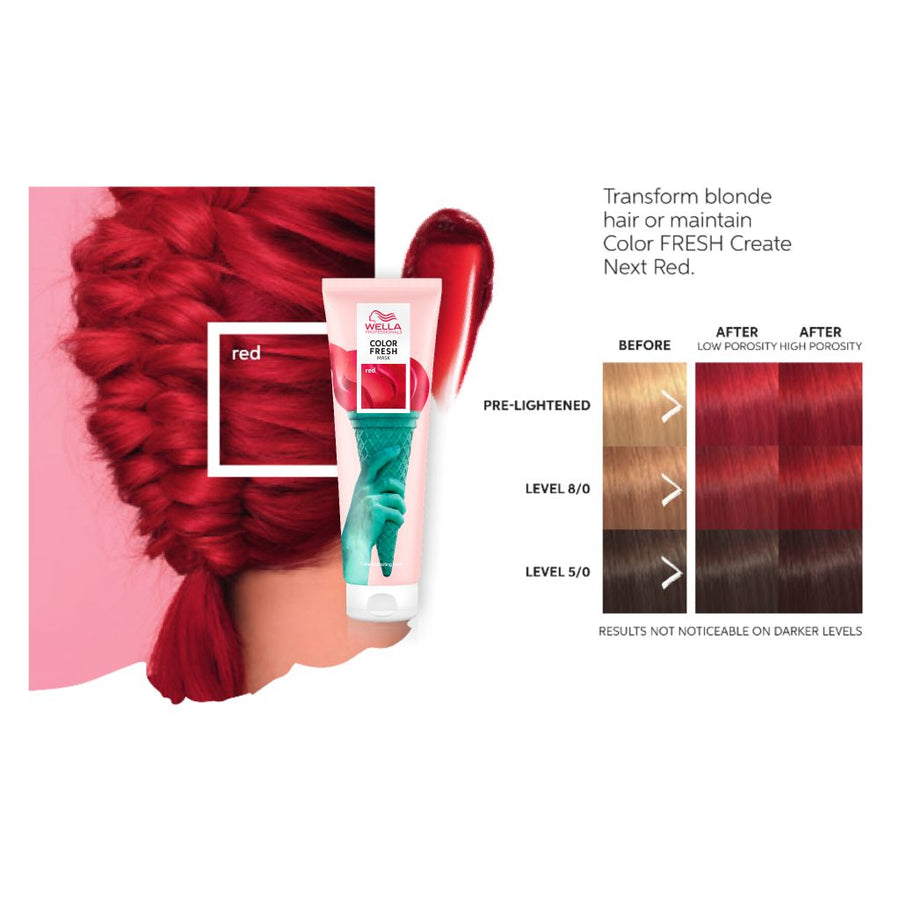 HairMNL Wella Professionals Color Fresh Mask - Vibrant Red