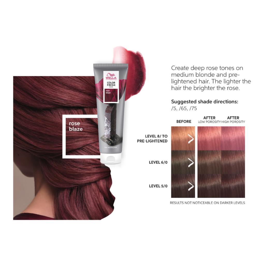 HairMNL Wella Professionals Color Fresh Mask - Natural Rose Blaze