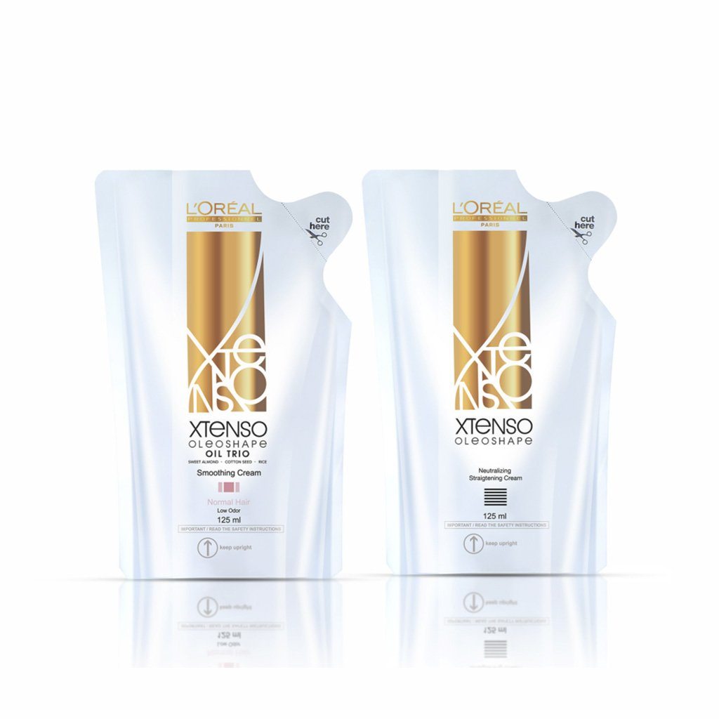HairMNL L'Oreal L'Oréal Xtenso Oleo Shape Rebonding Minikit for Normal Hair 125ml 