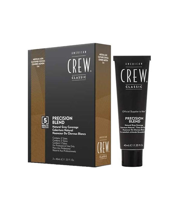 American Crew Precision Blend Hair Dye 3 x 40mL - Medium Ash