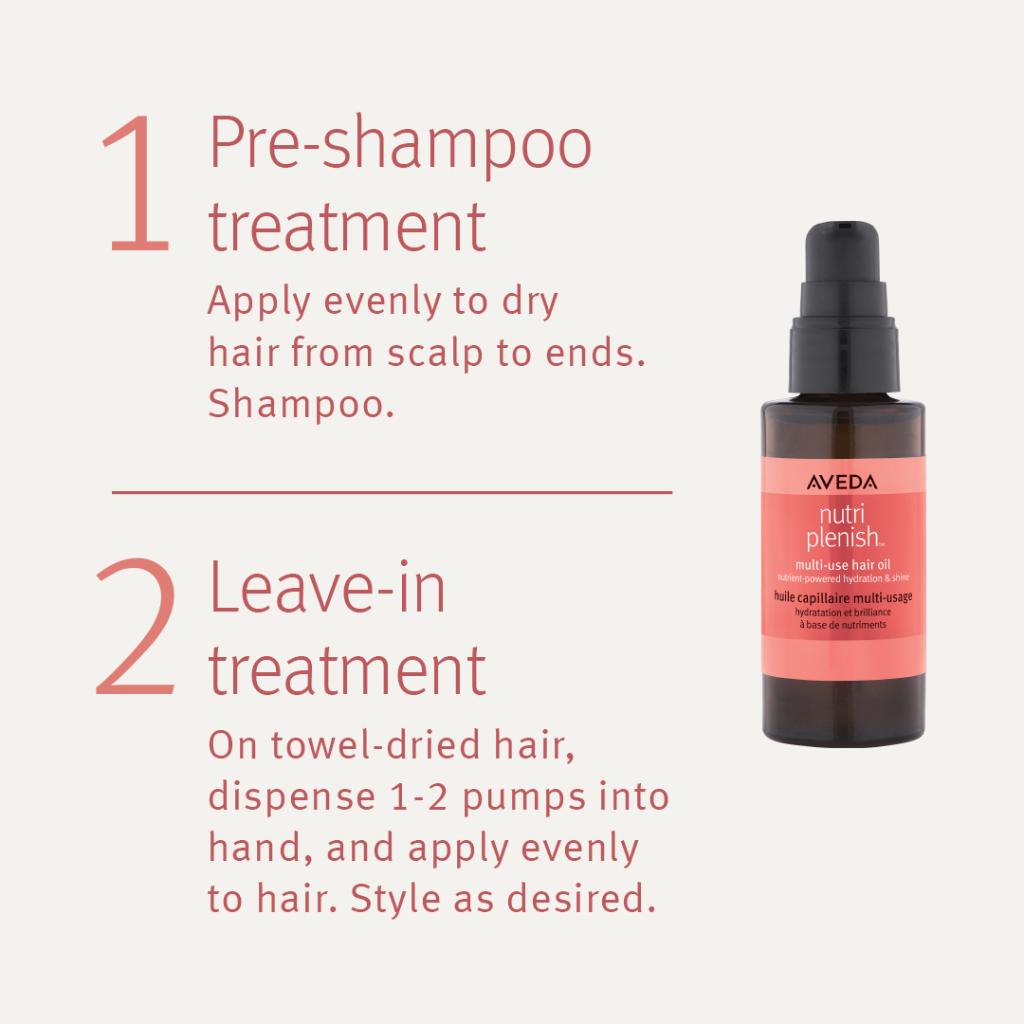 AVEDA Nutriplenish Multi-Use Hair Oil 30ml - HairMNL